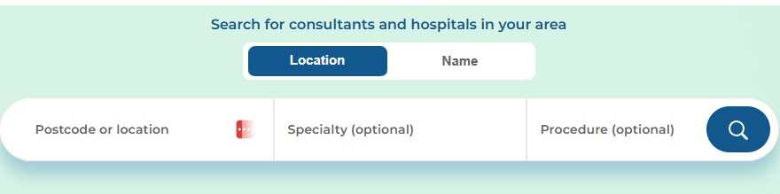 The search tool is available on the PHIN home page (or the top of any other page)
