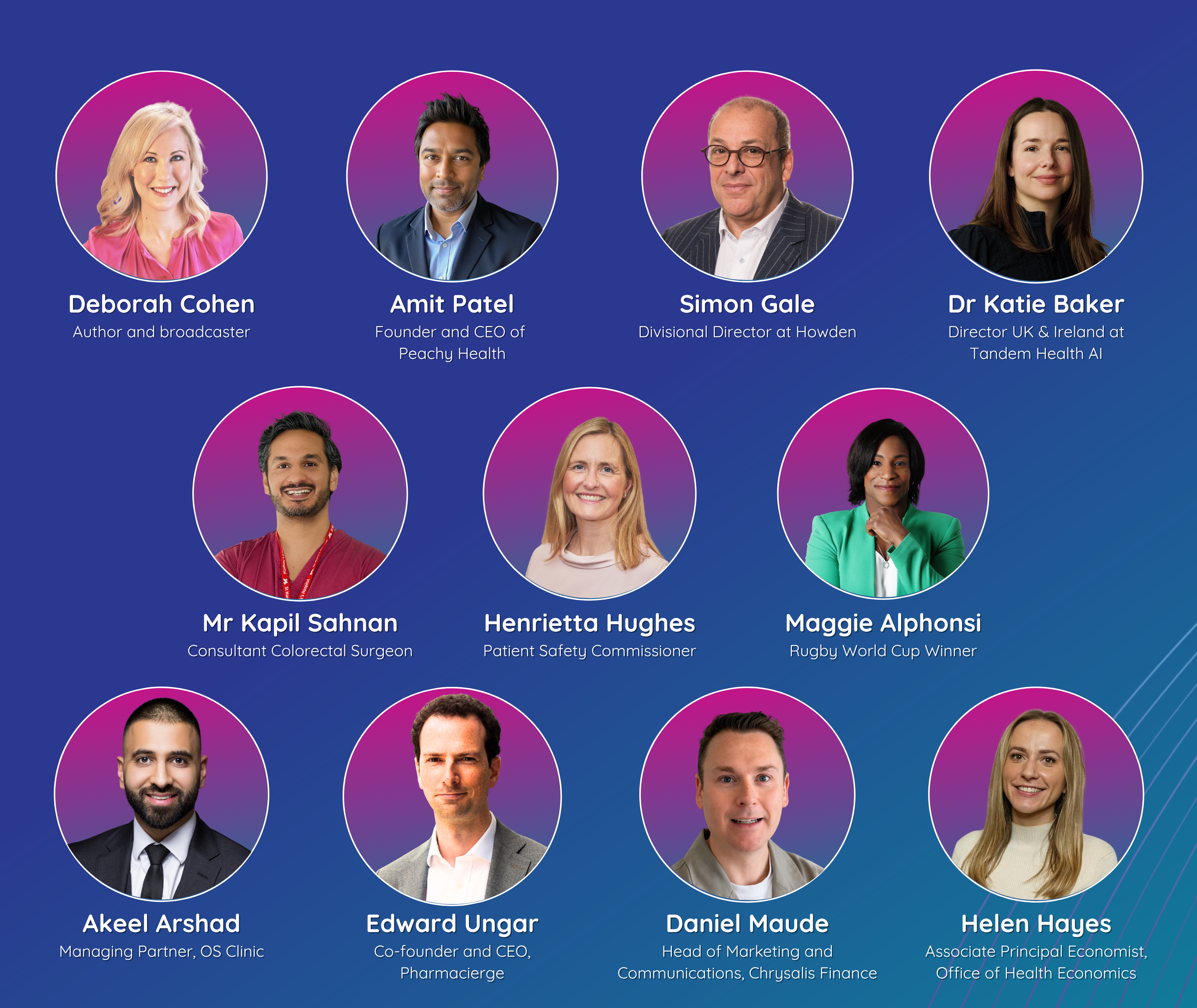 This year's speakers