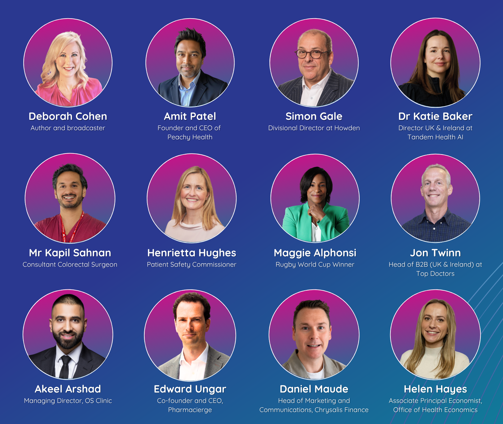 This year's speakers