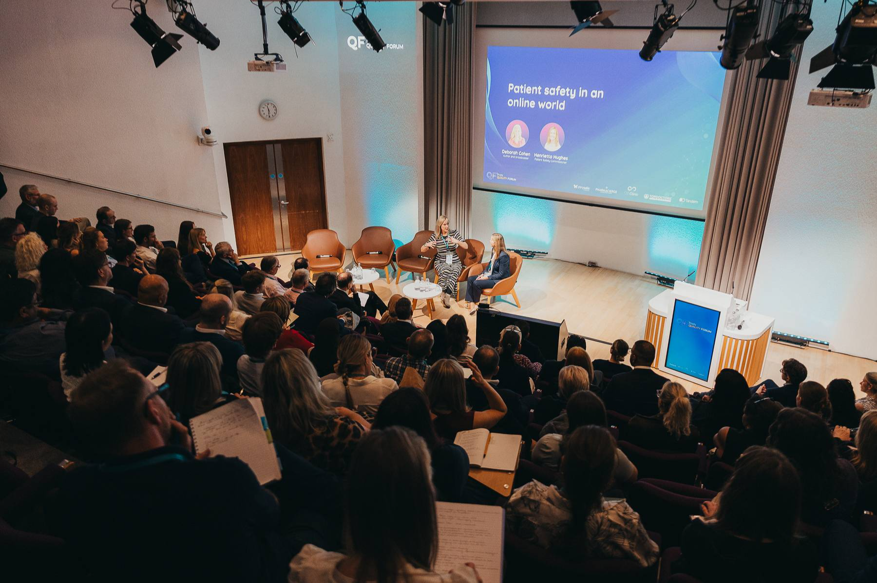 Deb Cohen and Henrietta Hughes discuss patient safety